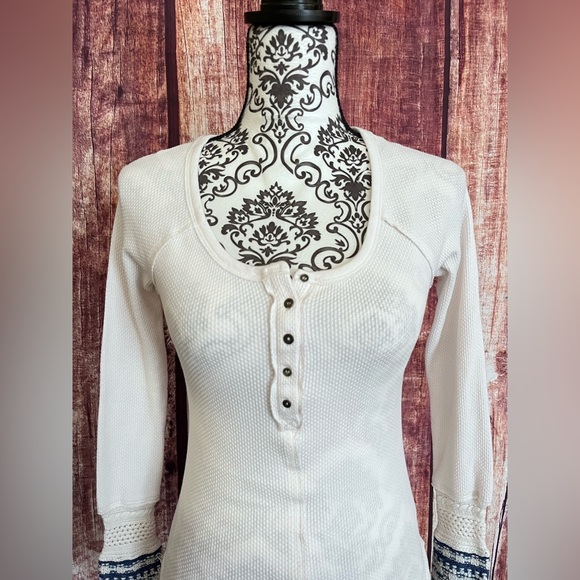 Free People | Ski Lodge Henley Thermal Top - Picture 4 of 8